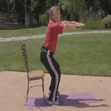 For More Stability In Your Body and Golf Swing
Do Some "Sit To Stands" Periodically Throughout the Day