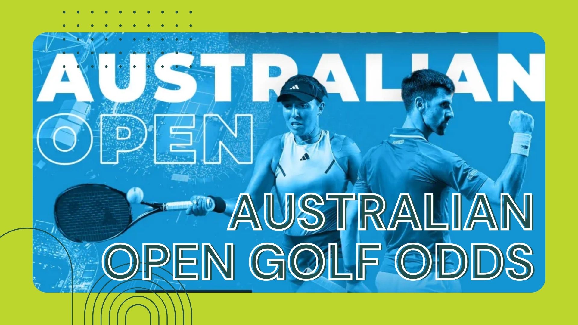 Odds for Australian Open Golf